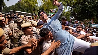Protest in Neu-Delhi