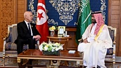 لقاء سابق في جدة بين ولي العهد السعودي والرئيس التونسي 