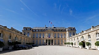 Le Palais de l'Elysée en 2019