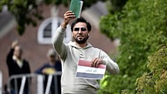 Teilnehmer der Kundgebung in Stockholm