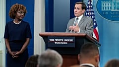 Le porte-parole du Conseil de sécurité nationale, John Kirby, à la Maison Blanche à Washington, le lundi 17 juillet 2023.