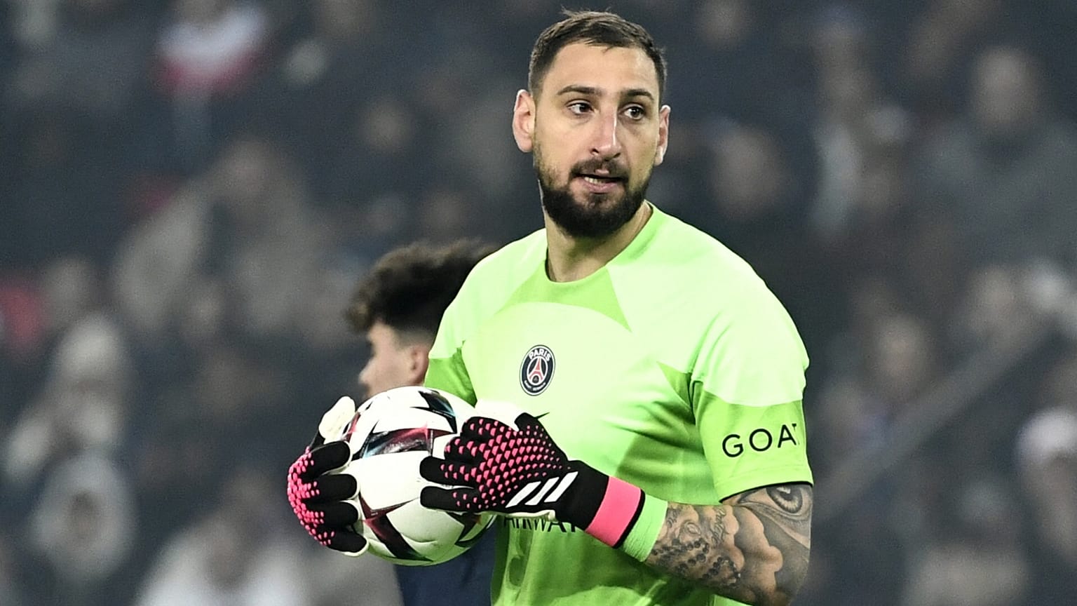 FILE: Paris Saint-Germain's Italian goalkeeper Gianluigi Donnarumma 