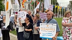 20/7/2023, Famagusta protest UK