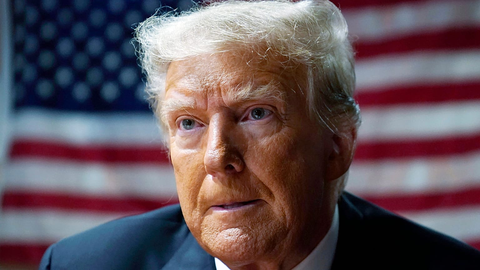 Der ehemalige US-Präsident Donald Trump während einer Wahlkampfveranstaltung in Iowa, Juni 2023
