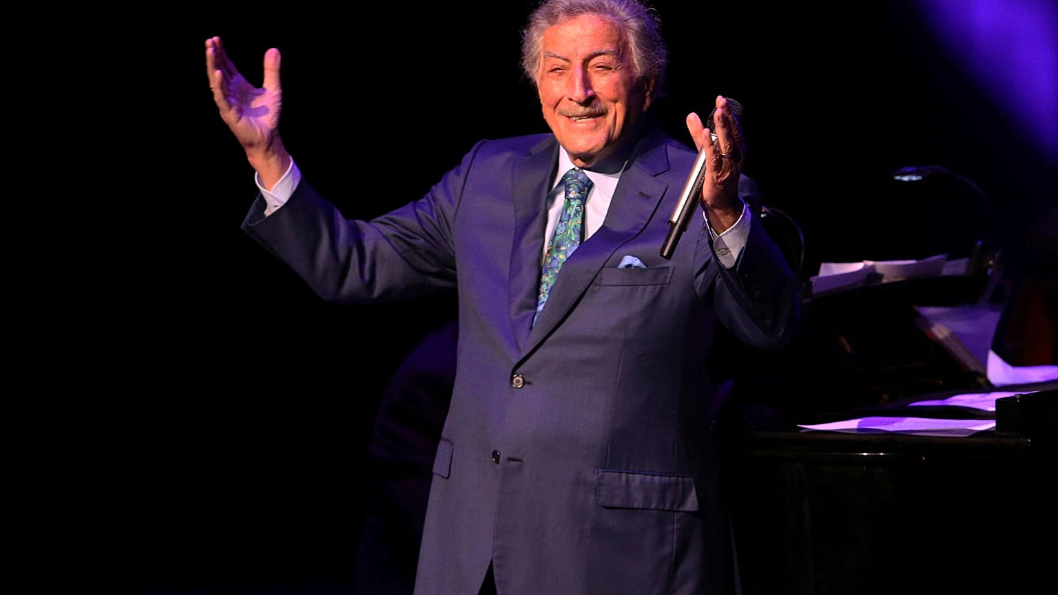 Tony Bennett en concierto (2018).