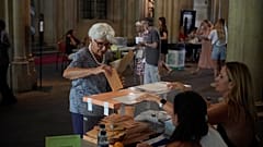 Preparativos para las elecciones generales en España. 