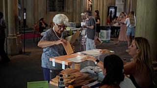 Preparativos para las elecciones generales en España.