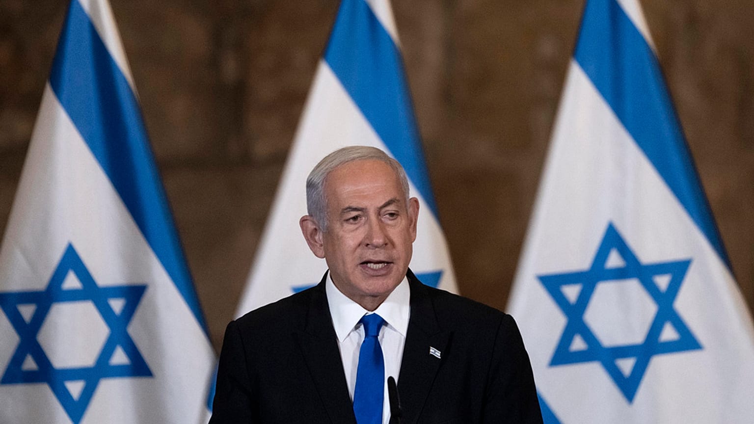 Il primo ministro israeliano Benjamin Netanyahu 