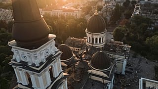 Последствия удара по Спасо-Преображенскому собору