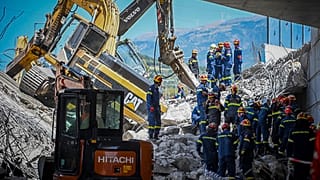 Der Unglücksort im Südwesten Griechenlands am 23. Juli 2023