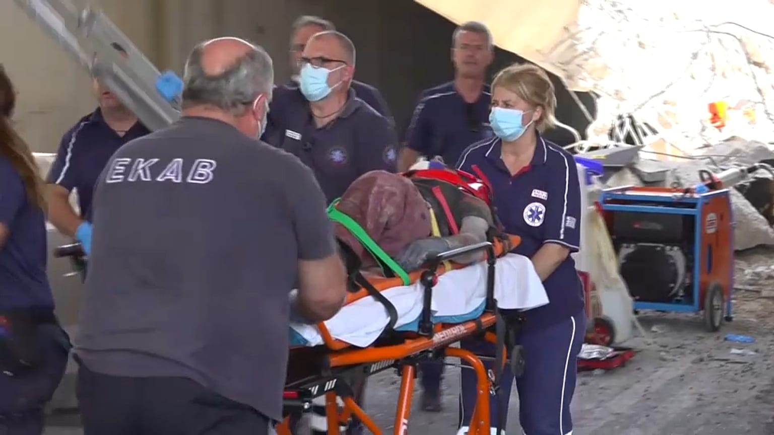 D'importants moyens de secours ont été mobilisés pour venir en aide aux victimes
