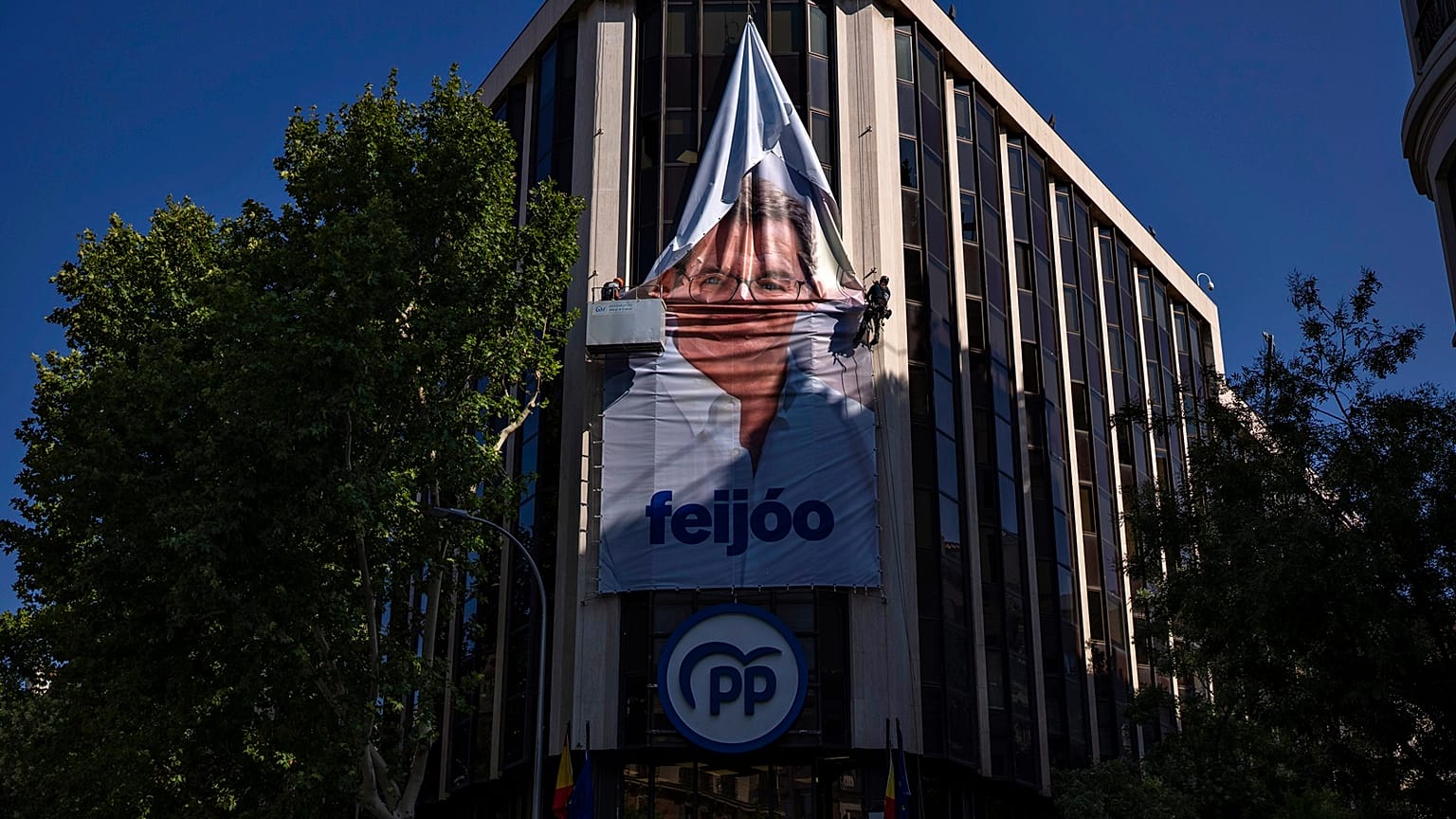 La sede del PP en Madrid.