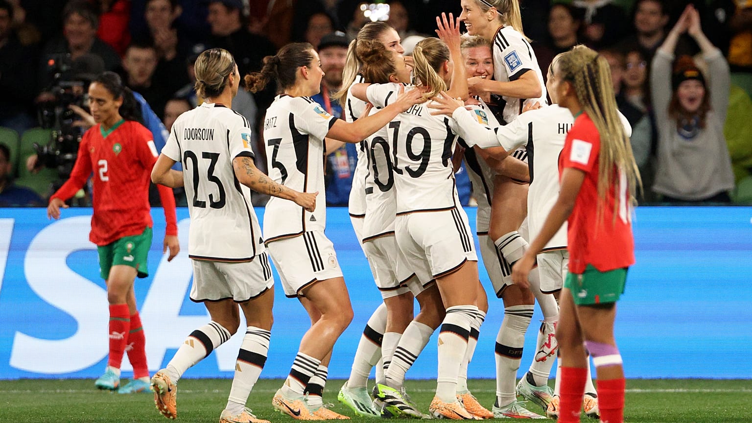 مباراة المغرب وألمانيا