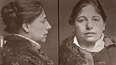 Mata Hari's mug shot, taken on 13 February, 1917