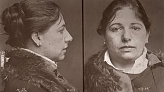 Mata Hari's mug shot, taken on 13 February, 1917