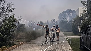 Incendies en Grèce