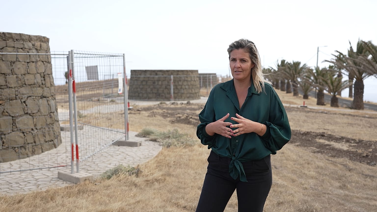 Rubina Brito, do gabinete do Ambiente da Câmara Municipal de Porto Santo.