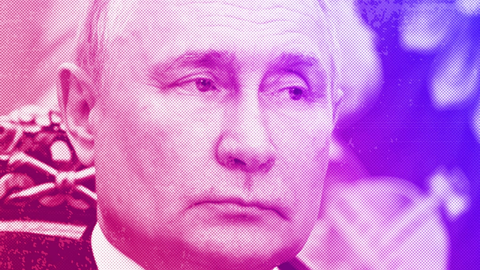 Russian President Vladimir Putin attends a cabinet meeting via videoconference, at the Kremlin in Moscow, July 2023