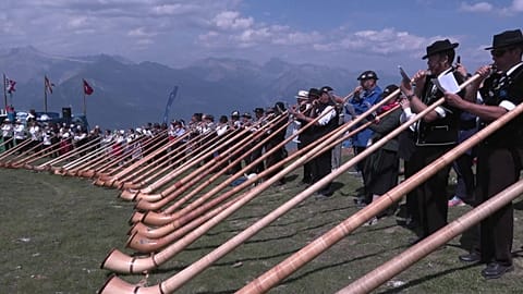 Le cor des Alpes est un instrument multiséculaire.