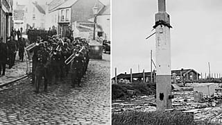 Alderney a náci megszállás idején és után