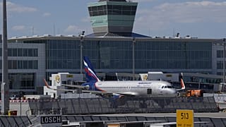 Archív fotó: álló gép a müncheni repülőtéren