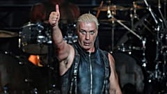 Archív fotó: Till Lindemann, a Rammstein énekese 