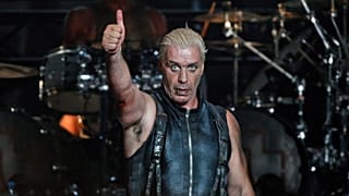 Archív fotó: Till Lindemann, a Rammstein énekese 
