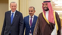 محمد بن سلمان و رجب طیب اردوغان
