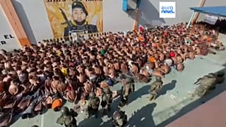 Détenus de la prison d'El Litoral à Guaya, Equateur, 25 juillet 2023