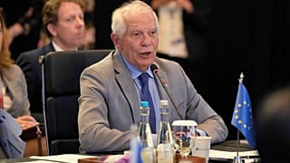 رئيس السياسة الخارجية بالاتحاد الأوروبي جوزيب بوريل في اجتماع وزراء خارجية رابطة دول جنوب شرق آسيا (آسيان) في جاكرتا، إندونيسيا، الخميس 13 يوليو 2023