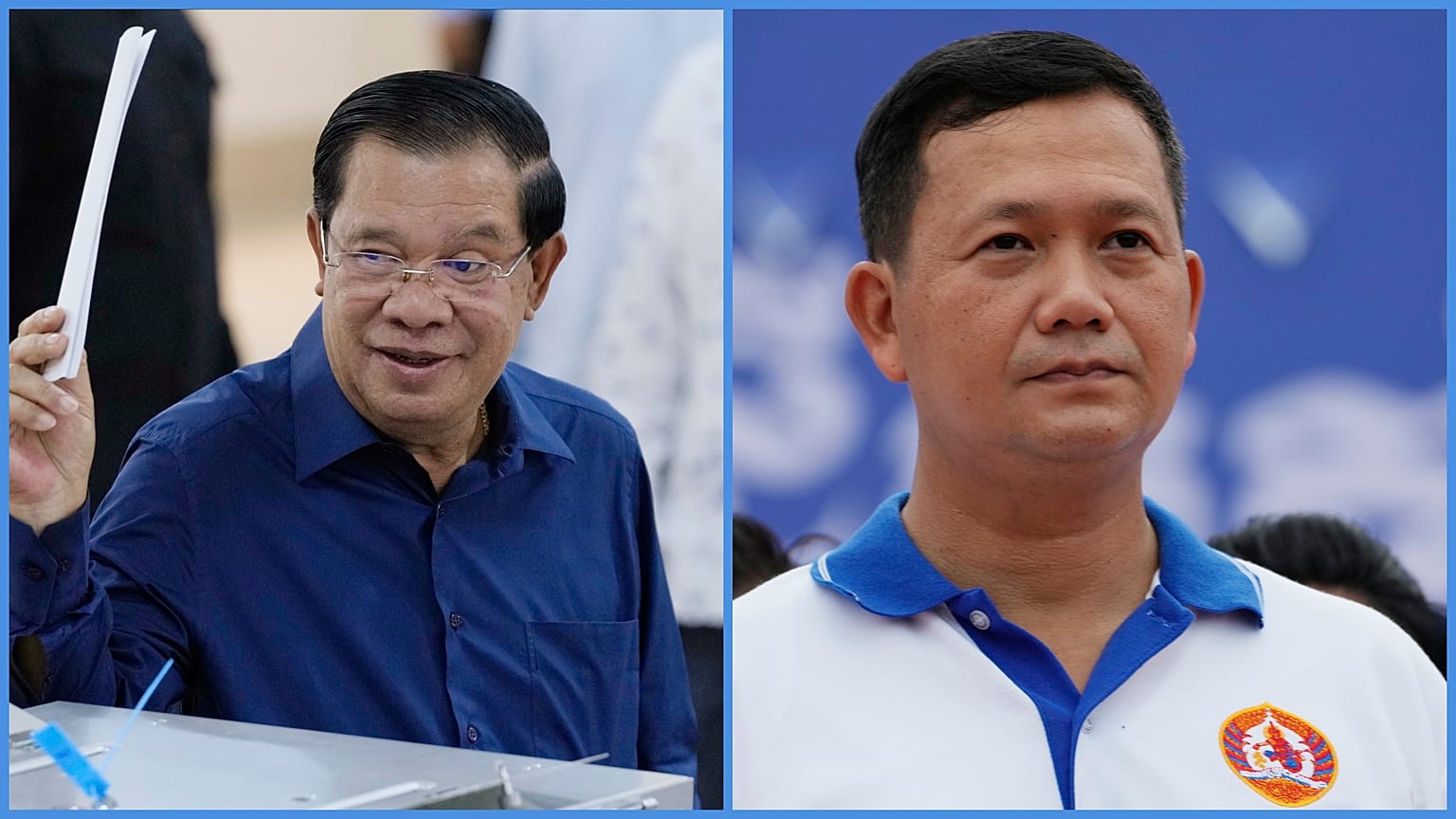 Hun Sen és fia, Hun Manet
