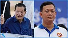 Hun Sen és fia, Hun Manet