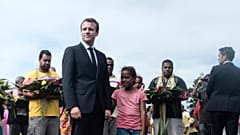 Macron in Neukaledonien