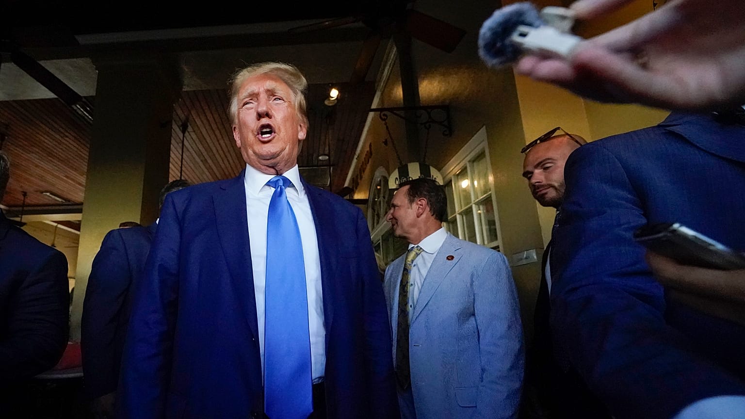Donald Trump New Orleansban, 2023. július 25.