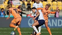 Match opposant les Etats-Unis et les Pays-Bas au Wellington Stadium - 27 juillet 2023