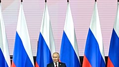 Putins Afrika-Gipfel in St. Petersburg, auf dem Jewgeni Prigoschin gesehen wurde