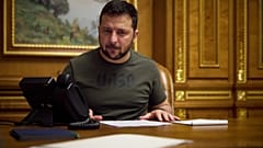 Il presidente ucraino Volodymyr Zelensky. 