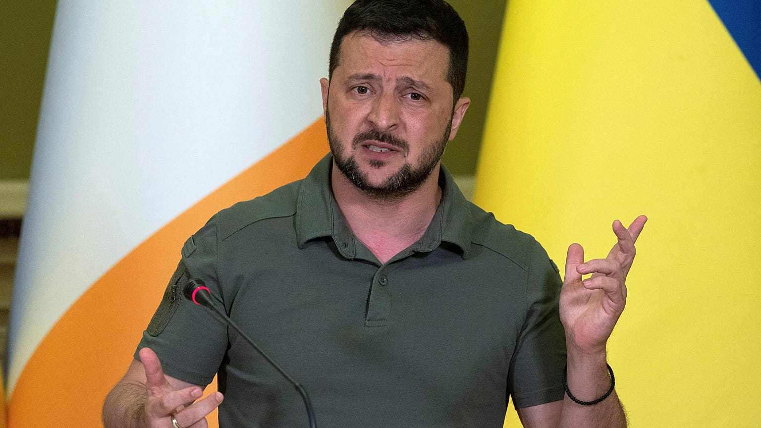 Der ukrainische Präsident Selenskyj.