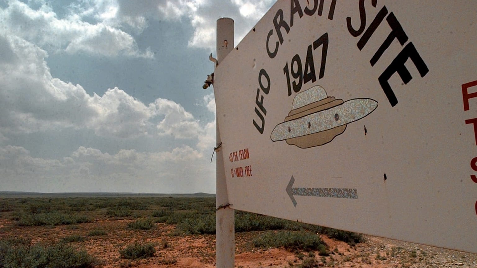 Archív fotó: Roswell, ahol 1947-ben állítólag lezuhant egy UFO