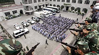 Çin'de bir hapishane 
