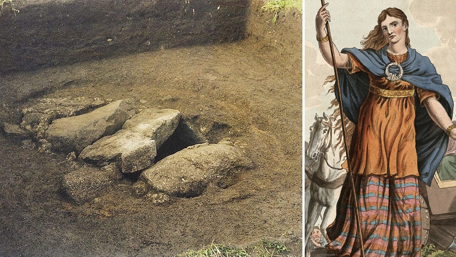 Revelan el enigmático enterramiento de una guerrera en las islas Scilly