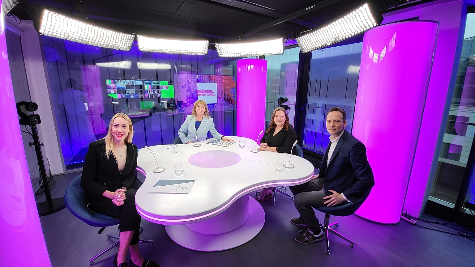 Méabh Mc Mahon with Garvan Walshe, Sandra Pasarić and Teresa Kuechler 