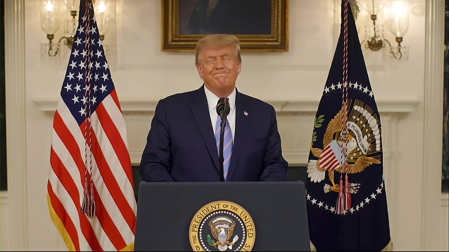 الرئيس الأمريكي السابق دونالد ترامب