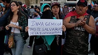 Boluarte fue investida tras el fallido autogolpe de Pedro Castillo en diciembre del año pasado. Desde entonces, parte del país exige su dimisión.