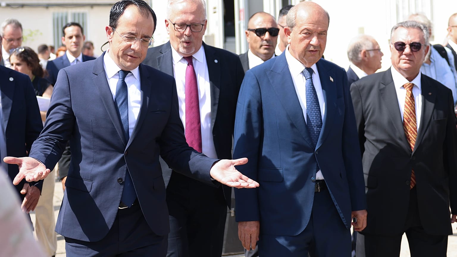 Η επίσκεψη των ηγετών στη ΔΕΑ