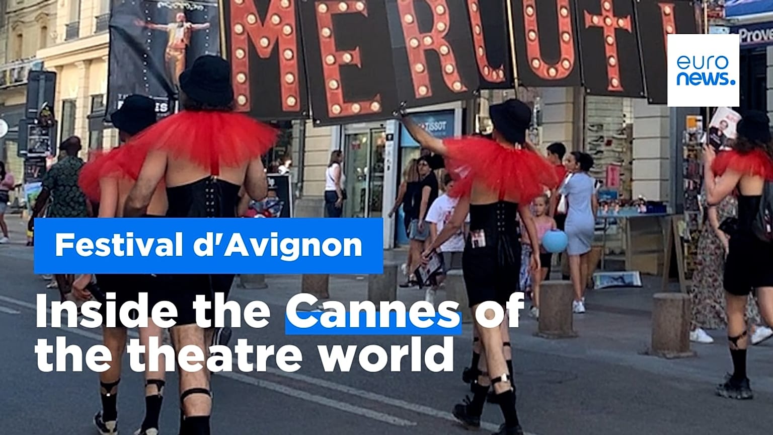 A performance at the Palais des Papes in Avignon. This year the festival's budget was €17 million euros.