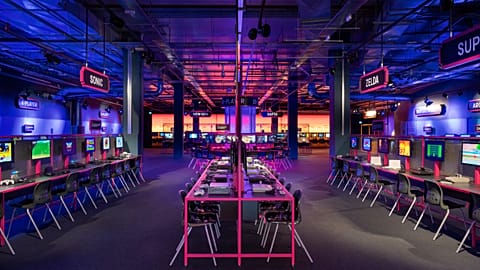 Gallery view of Power Up, the Science Museum’s hands-on gaming experience.