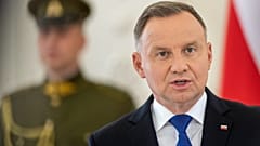 Le président polonais Andrzej Duda, à Vilnius, en Lituanie, le mercredi 5 juillet 2023.