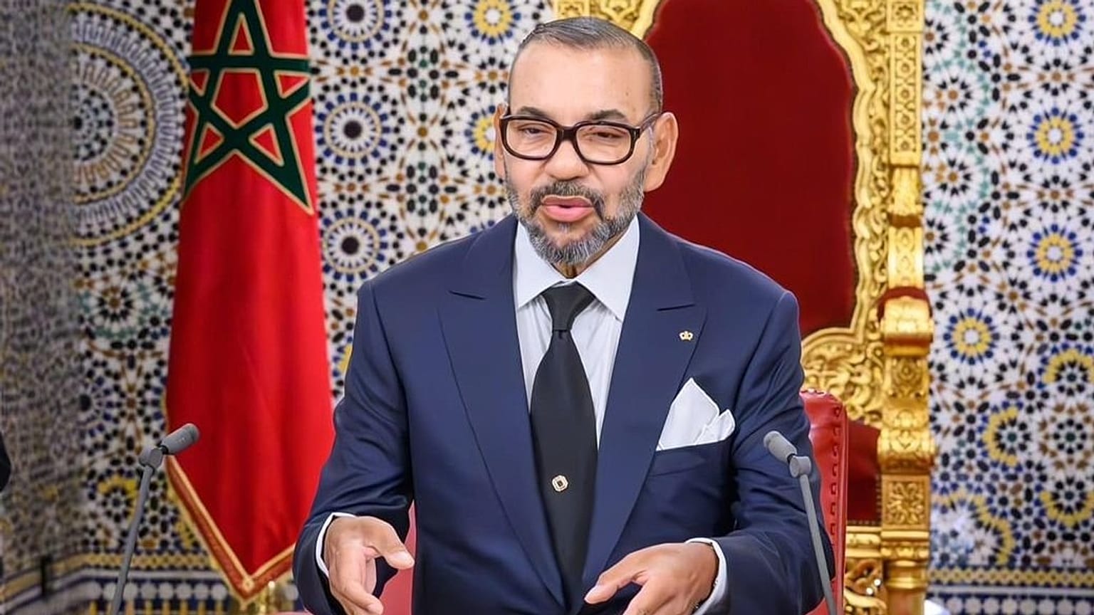  العاهل المغربي الملك محمّد السادس 