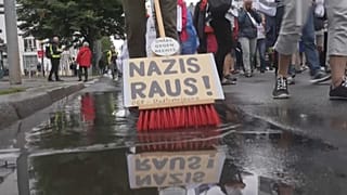 Manifestation à Magdebourg contre l'AfD.